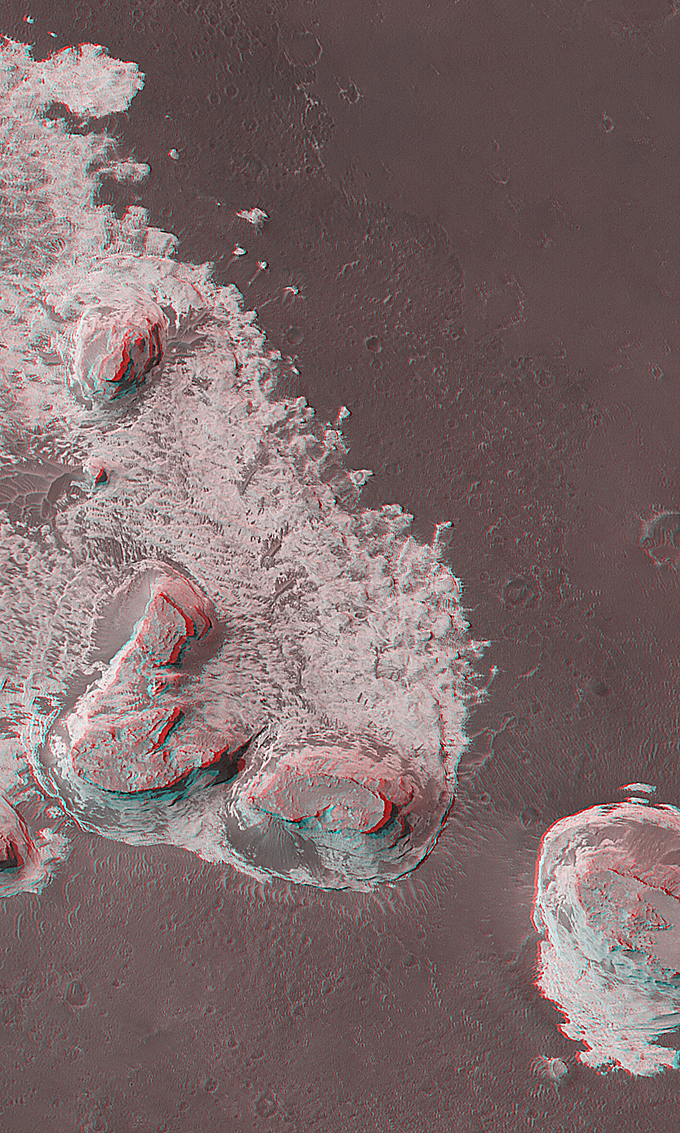 APOD: 2002 August 28 – 3D Mars: Northern Terra Meridiani