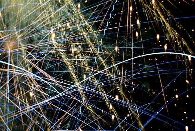 APOD: 2002 August 9 – Fireworks and Shooting Stars
