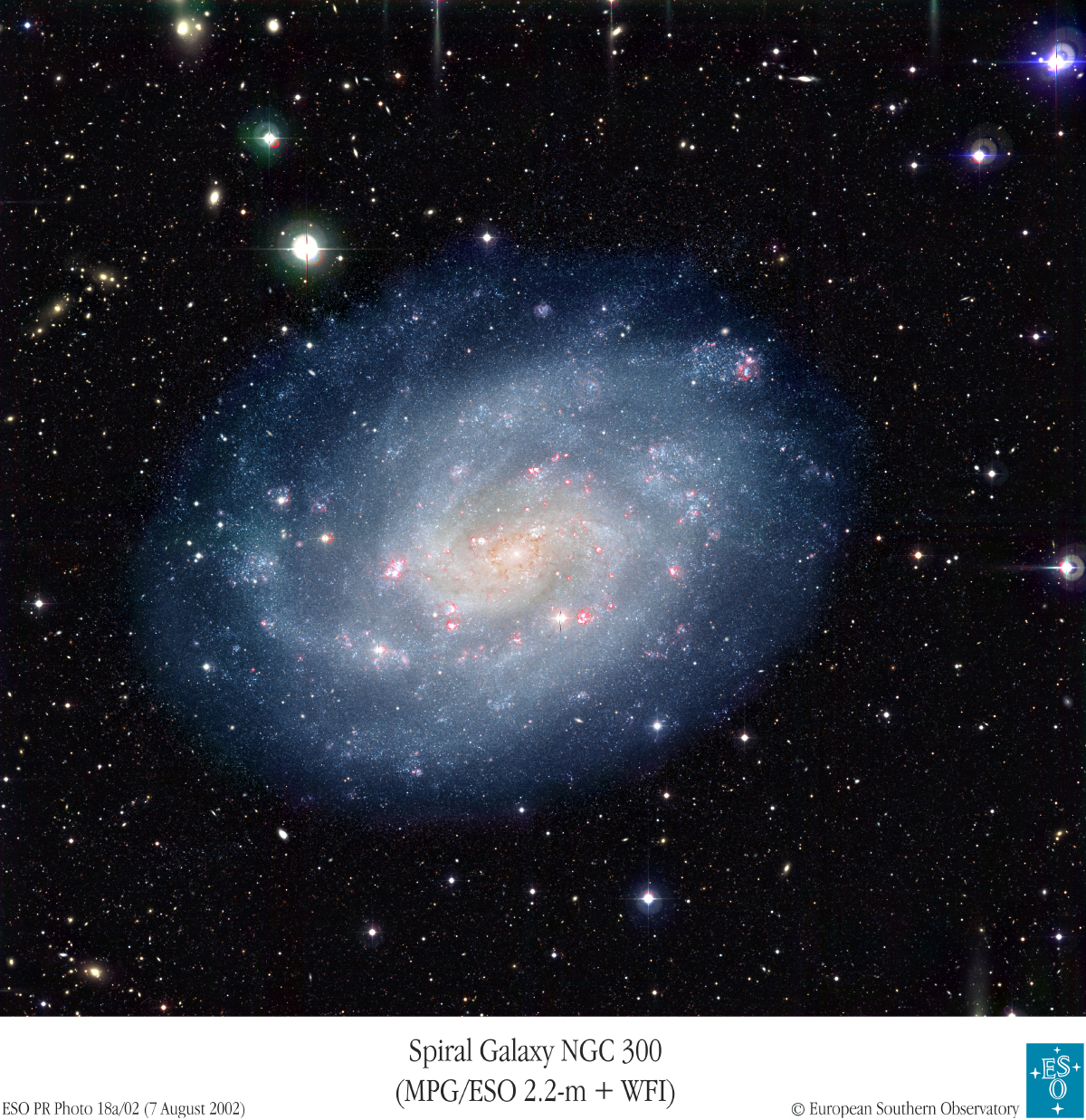 APOD: 2002 August 21 – Spiral Galaxy NGC 300