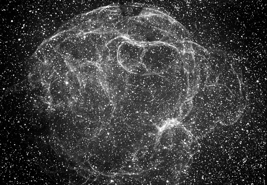 APOD: 2002 August 30 – Simeis 147: Supernova Remnant