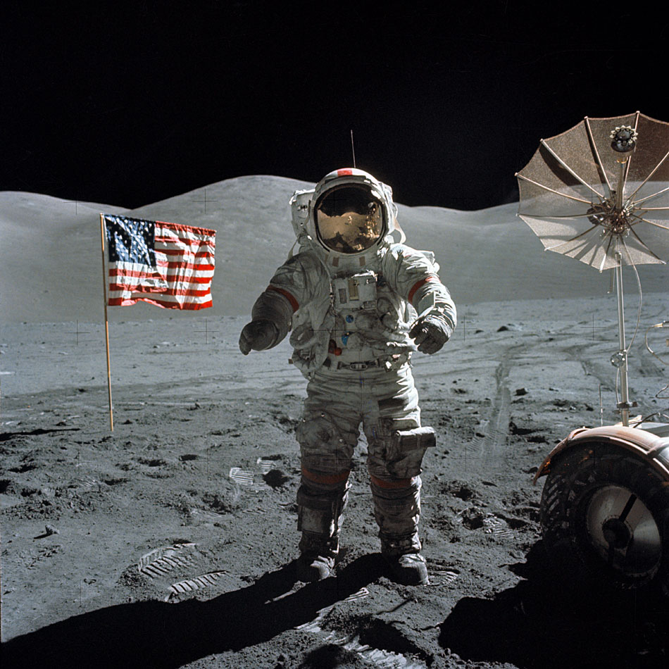 APOD: 2002 December 12 – Apollo 17: Last on the Moon