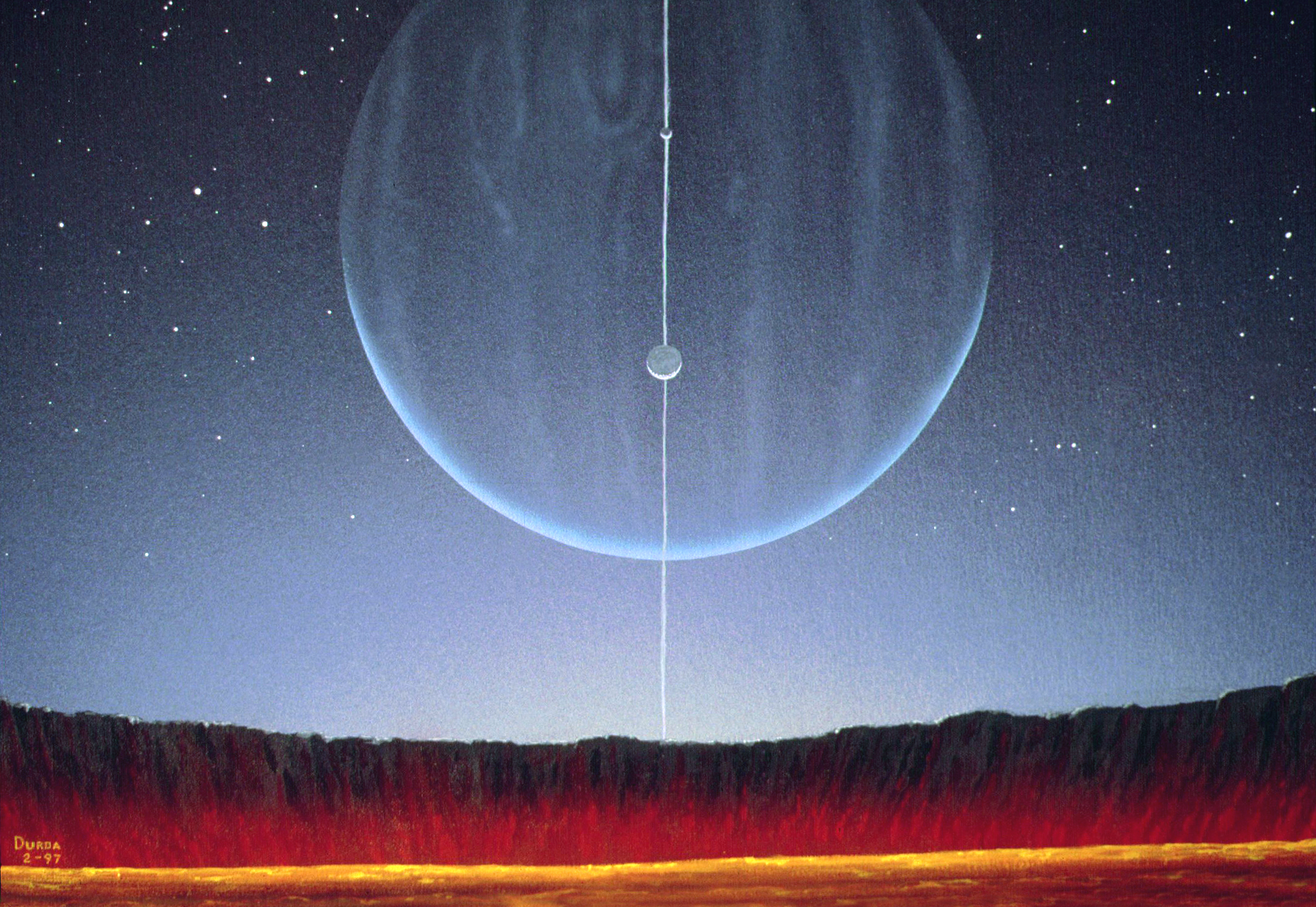 APOD: 2002 December 31 – A Year of Assessing Astronomical Hazards