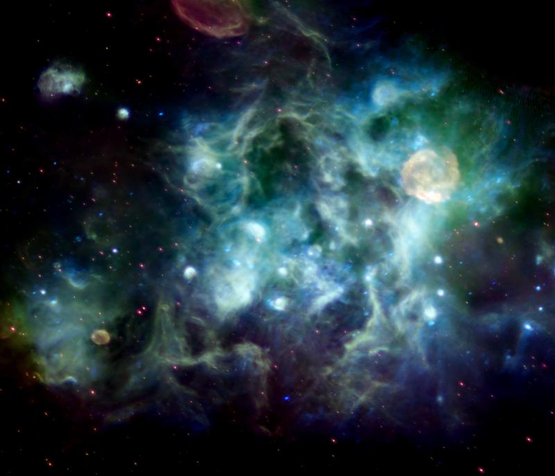 APOD: 2002 February 18 – A Radio Vista of Cygnus