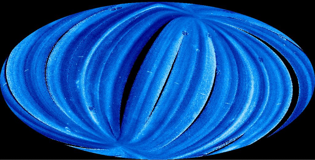 APOD: 2002 January 31 – EUVE Sky Map