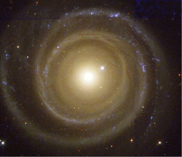 APOD: 2002 January 25 – The Spiral Arms of NGC 4622