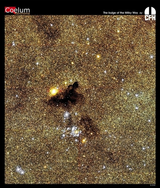 APOD: 2002 July 22 – Open Cluster NGC 6520 from CFHT