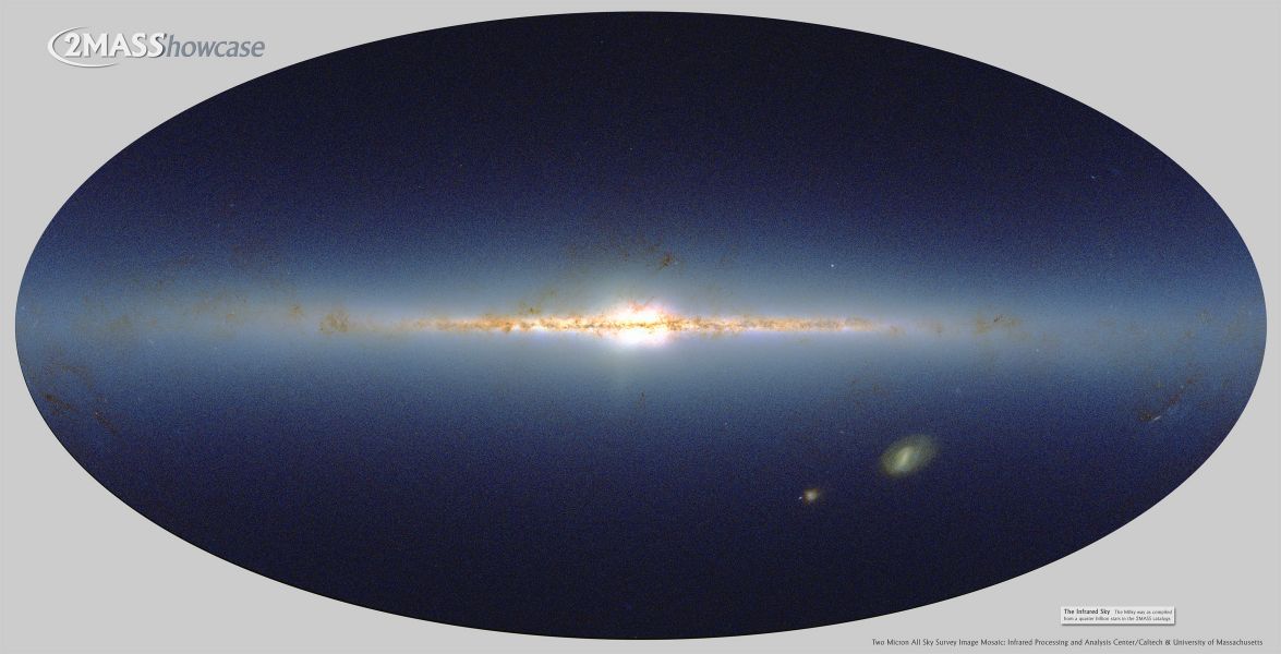 APOD: 2002 July 19 – Counting Stars in the Infrared Sky