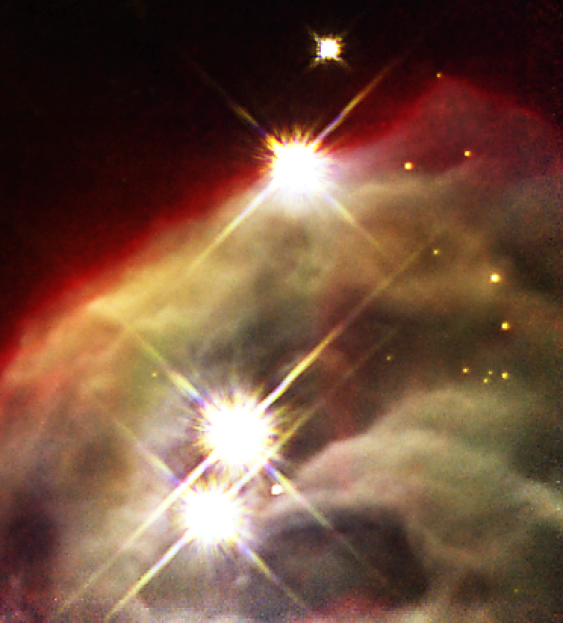 APOD: 2002 June 6 – Cone Nebula Infrared Close-Up