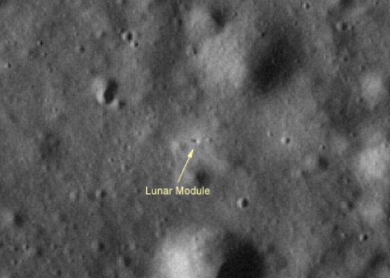 APOD: 2002 June 28 – Lunar Module at Taurus-Littrow