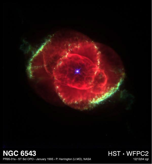 The Cat's Eye Nebula — APOD for 2002-03-24