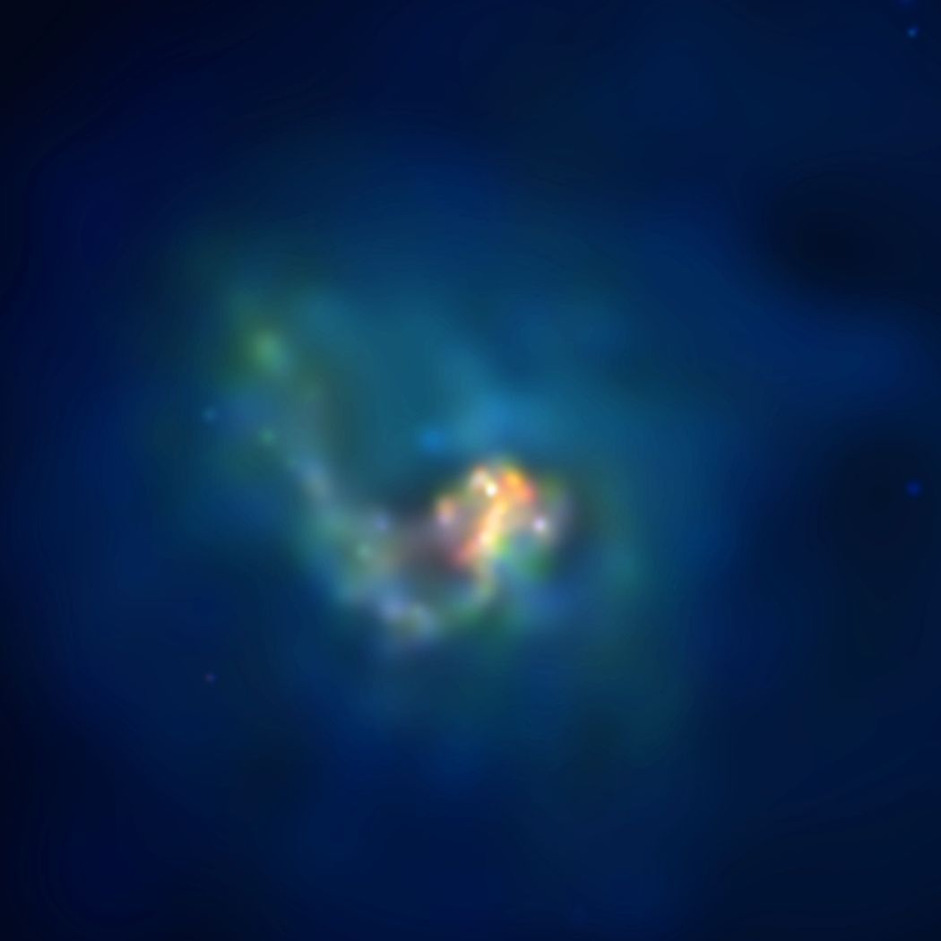 APOD: 2002 March 28 – Centaurus Galaxy Cluster in X-Rays