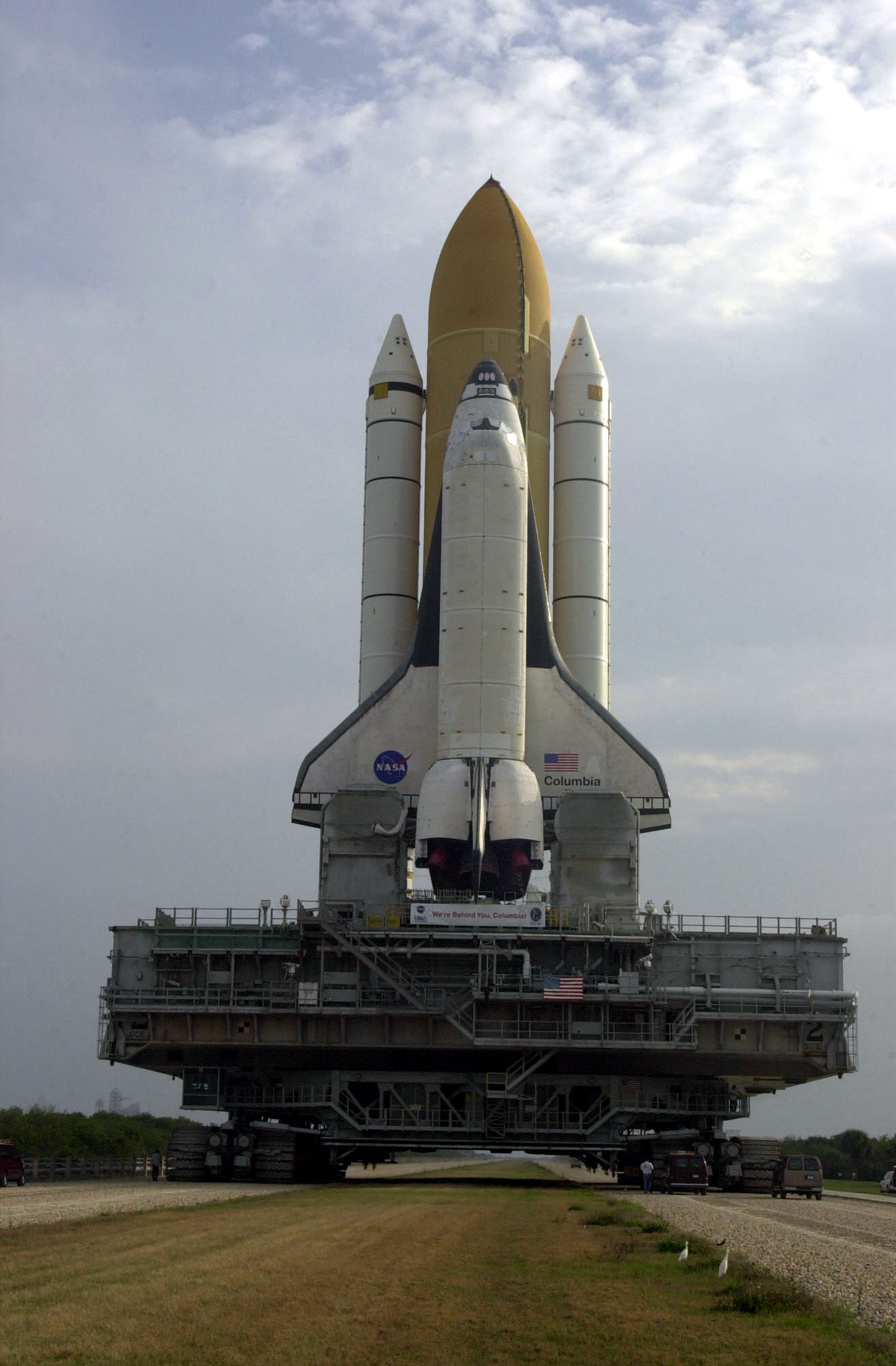 APOD: 2002 March 4 – The Shuttle Crawler Transporter