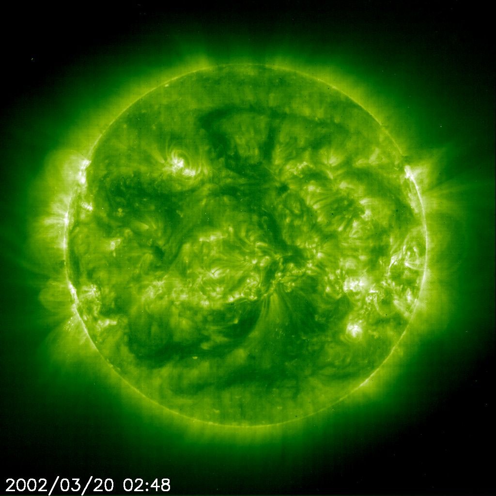 S is for Sun — APOD for 2002-03-21