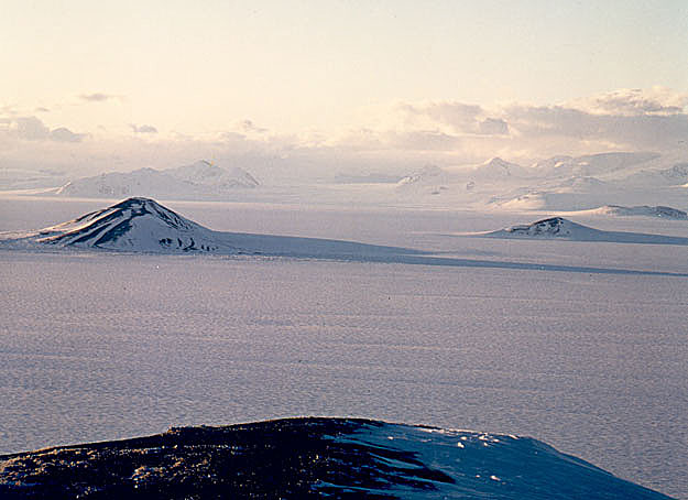 APOD: 2002 May 27 – Antarctic Ice Shelf Vista