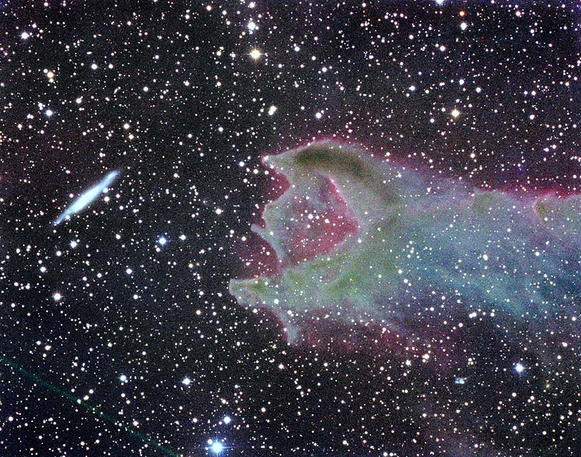 APOD: 2002 October 13 – CG4: A Ruptured Cometary Globule
