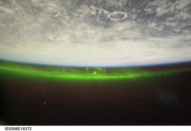APOD: 2003 April 8 – Aurora from Space