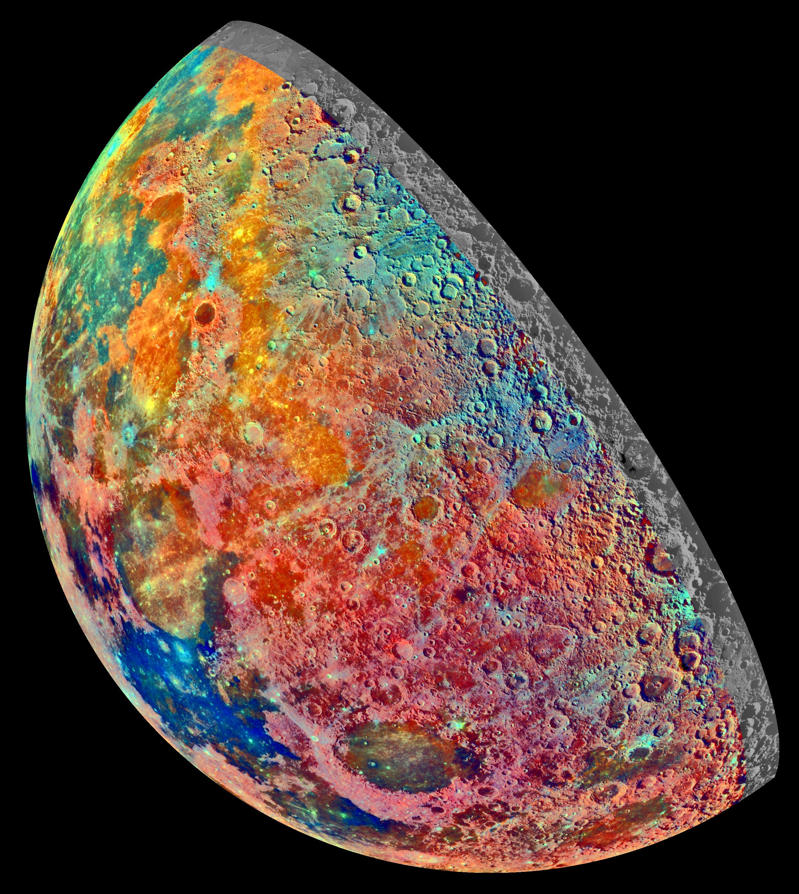 APOD: 2003 August 29 – The Mineral Moon