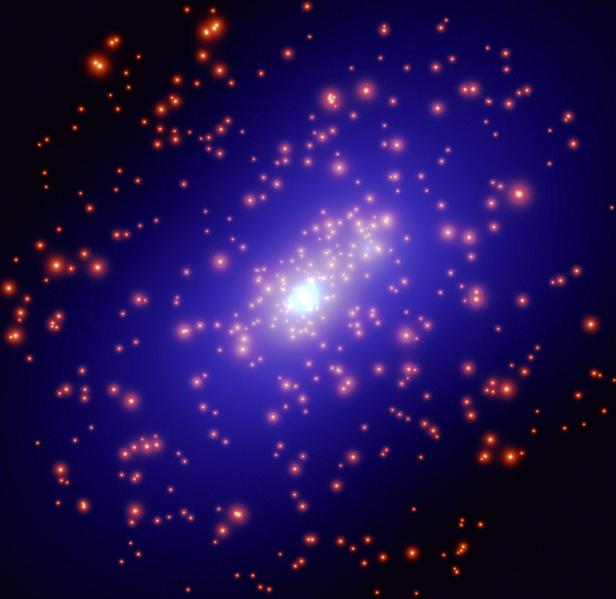 APOD: 2003 August 14 – Dark Matter Map