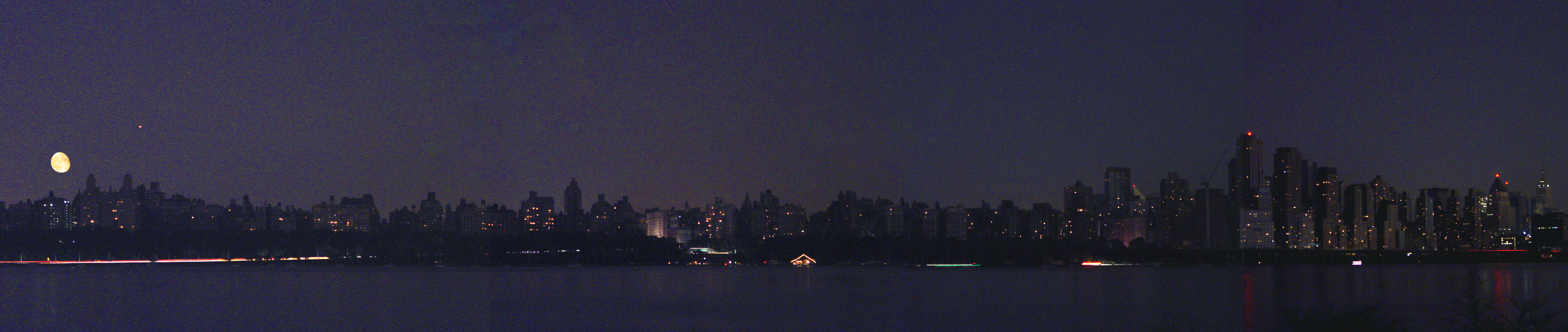 APOD: 2003 August 18 – Bright Lights, Dark City