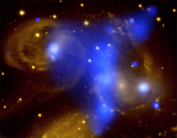 APOD: 2003 August 12 – X-rays from Stephan’s Quintet