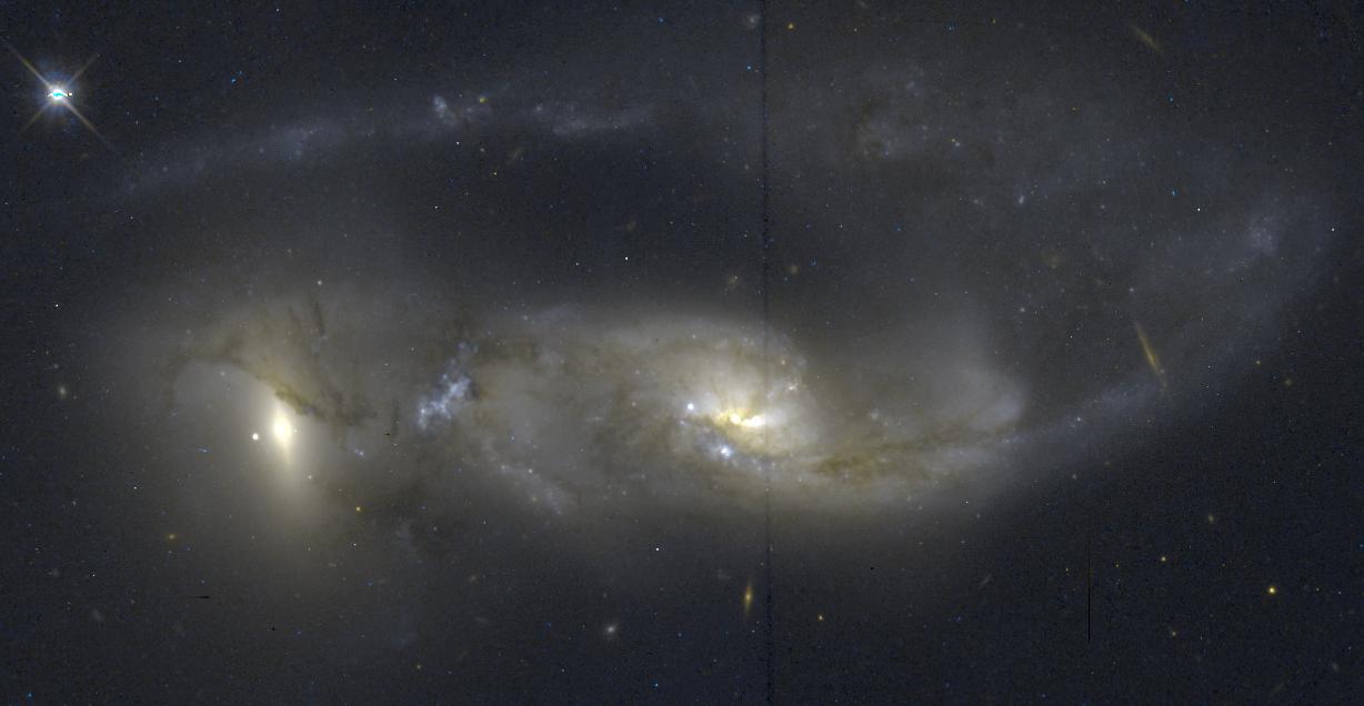 APOD: 2003 December 11 – Arp 81: 100 Million Years Later