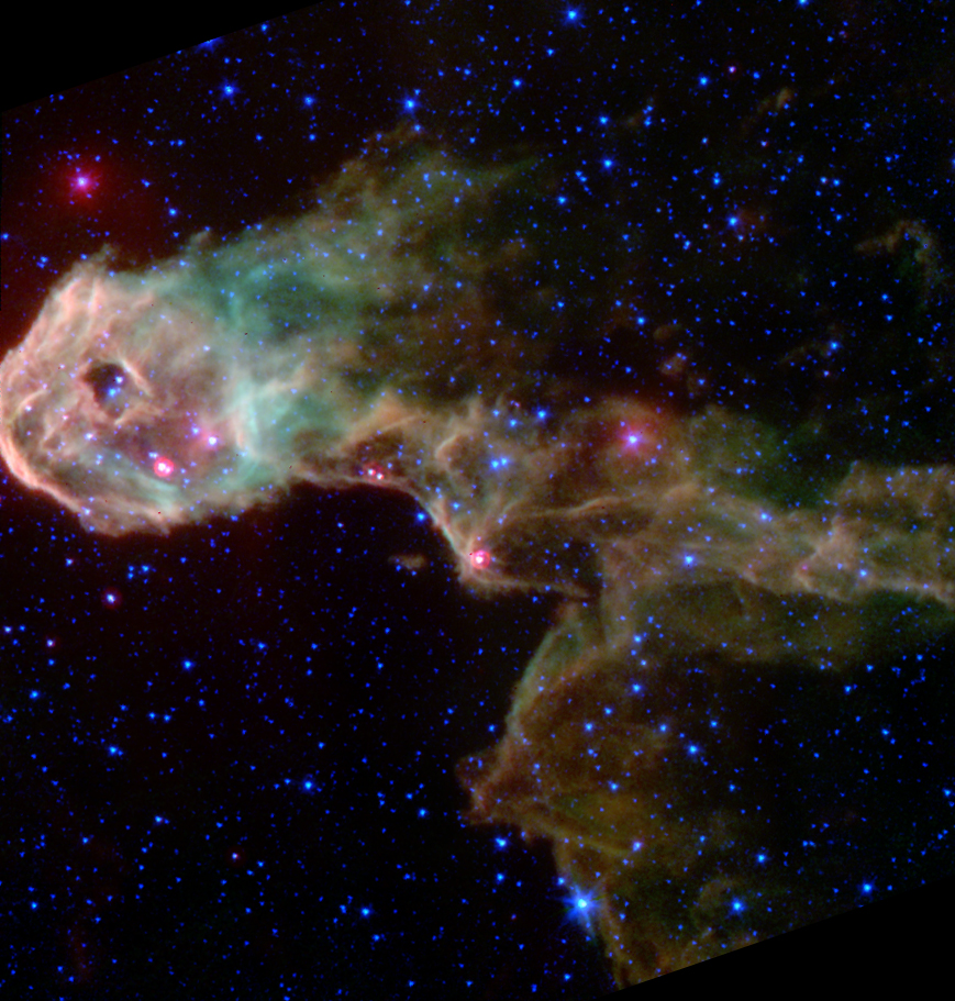 APOD: 2003 December 19 – Inside The Elephant’s Trunk