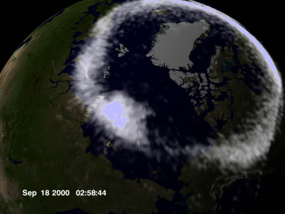 APOD: 2003 December 17 – A Proton Aurora