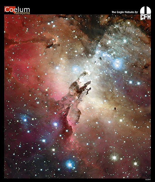 APOD: 2003 February 13 – The Eagle Nebula from CFHT