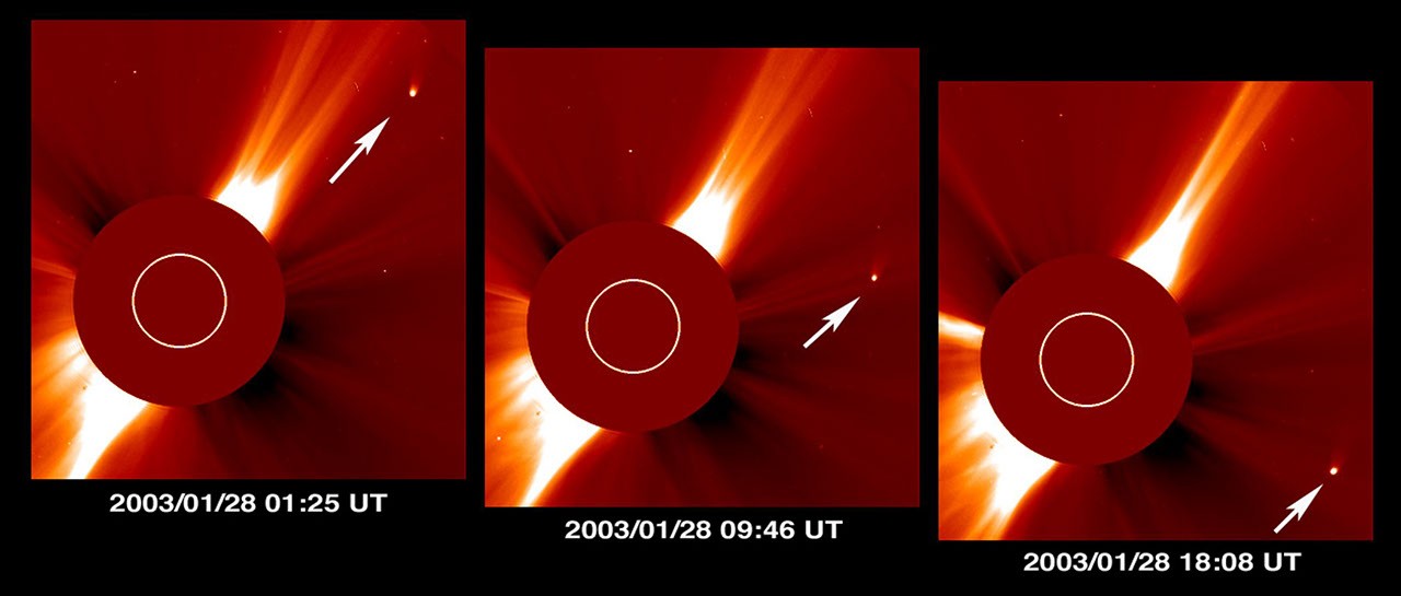 Comet Kudo-Fujikawa: Days in the Sun — APOD for 2003-01-30