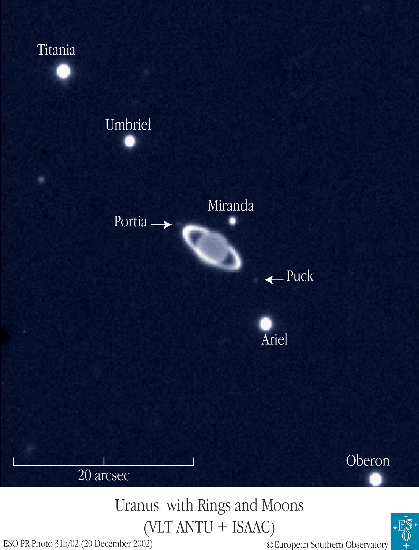 APOD: 2003 January 15 – Ringed Planet Uranus