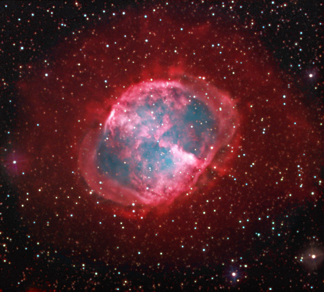 APOD: 2003 July 25 – Dumbbell Nebula Halo