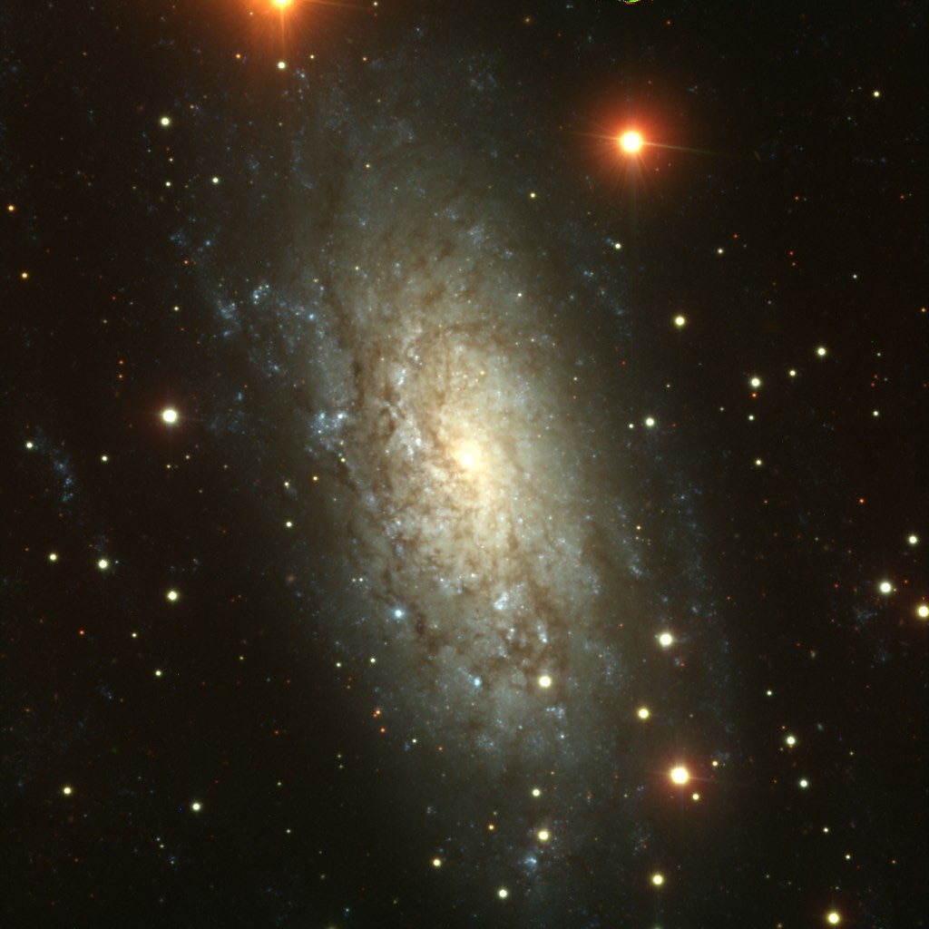 NGC 3621: Far Beyond the Local Group — APOD for 2003-07-19