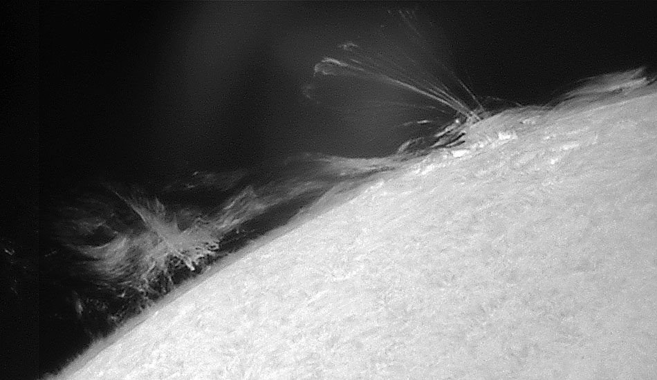APOD: 2003 July 7 – At the Edge of the Sun