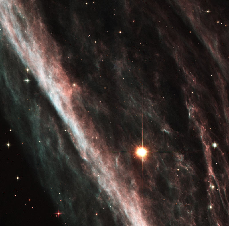 APOD: 2003 June 9 – The Pencil Nebula Supernova Shockwave