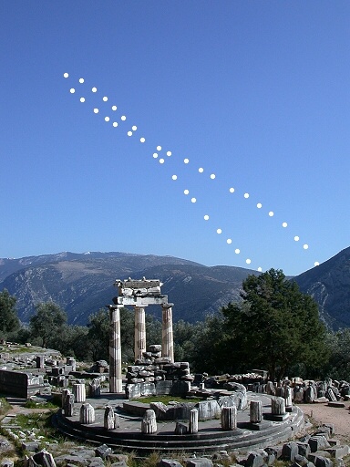 APOD: 2003 March 20 – Sunrise Analemma