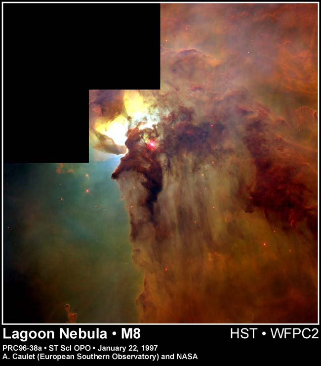 APOD: 2003 March 4 – In the Center of the Lagoon Nebula