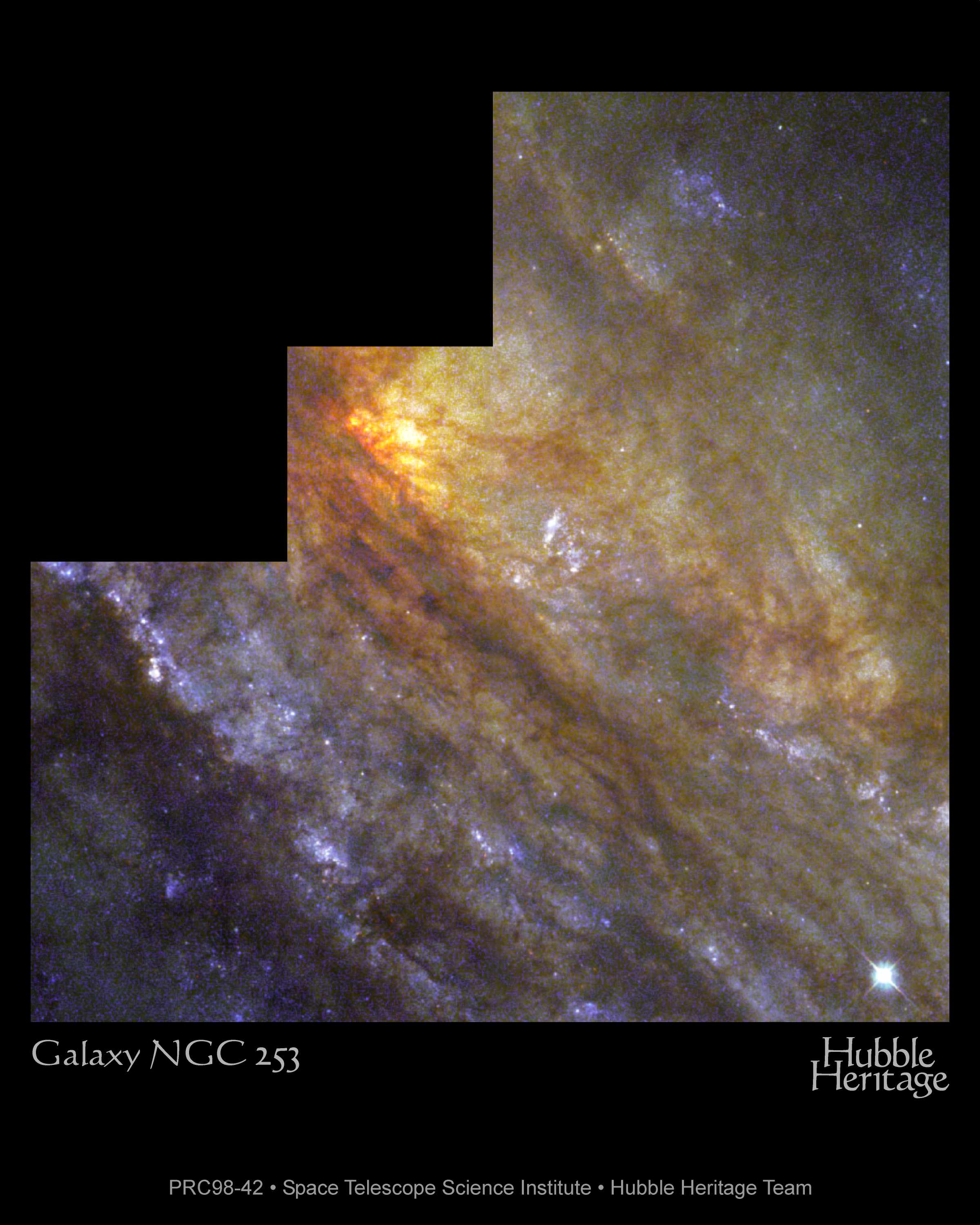 APOD: 2003 March 16 – NGC 253: The Sculptor Galaxy