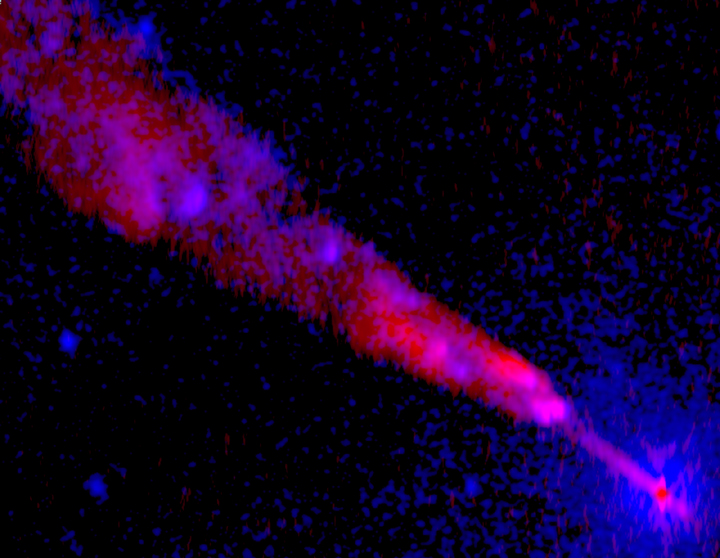 APOD: 2003 May 1 – The Energetic Jet from Centaurus A