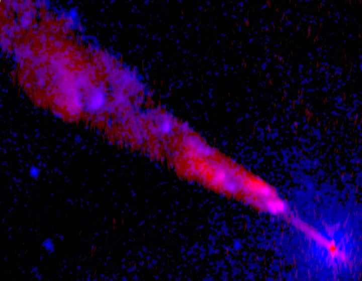 The Energetic Jet from Centaurus A — APOD for 2003-05-01