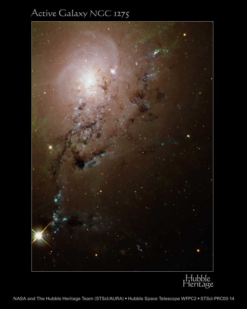 APOD: 2003 May 5 – NGC 1275: A Galactic Collision