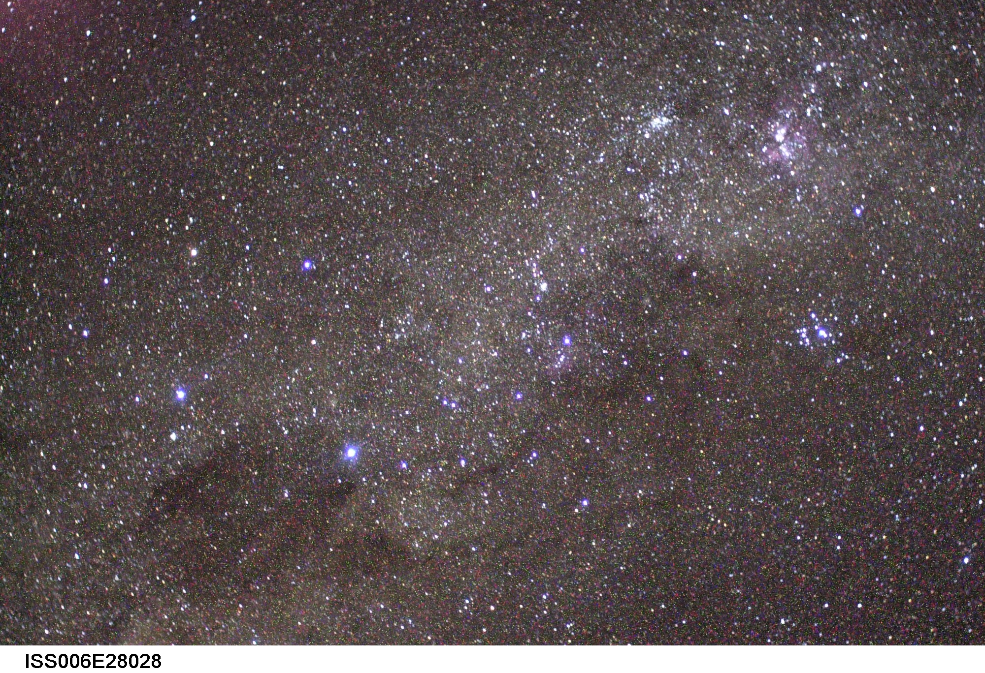 APOD: 2003 May 7 – The Southern Sky from the International Space Station