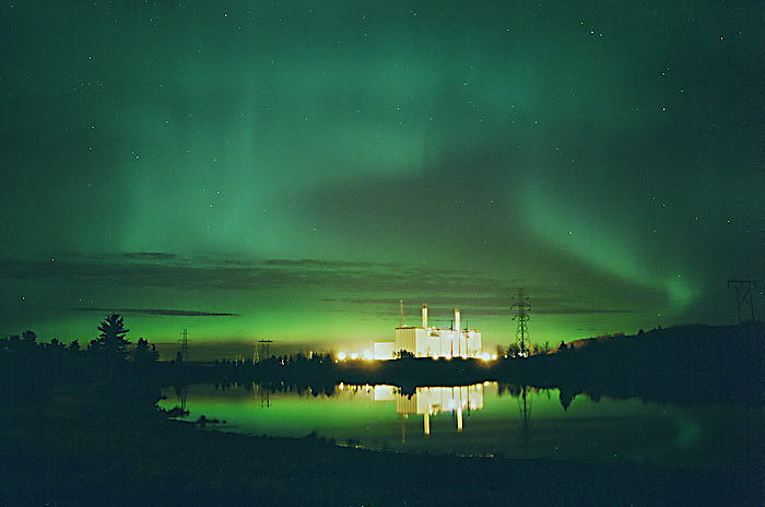 APOD: 2003 November 4 – Aurora Over Edmonton