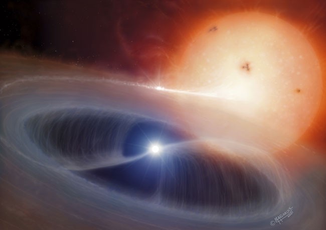 An Intermediate Polar Binary System — APOD for 2003-11-10