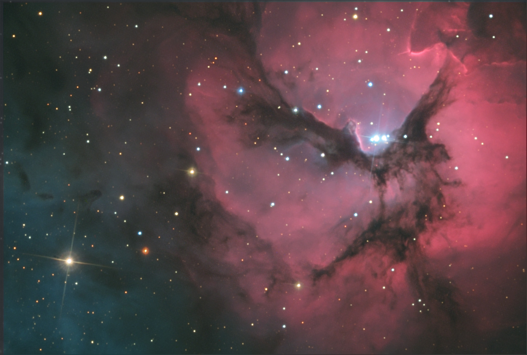 APOD: 2003 September 1 – A Beautiful Trifid