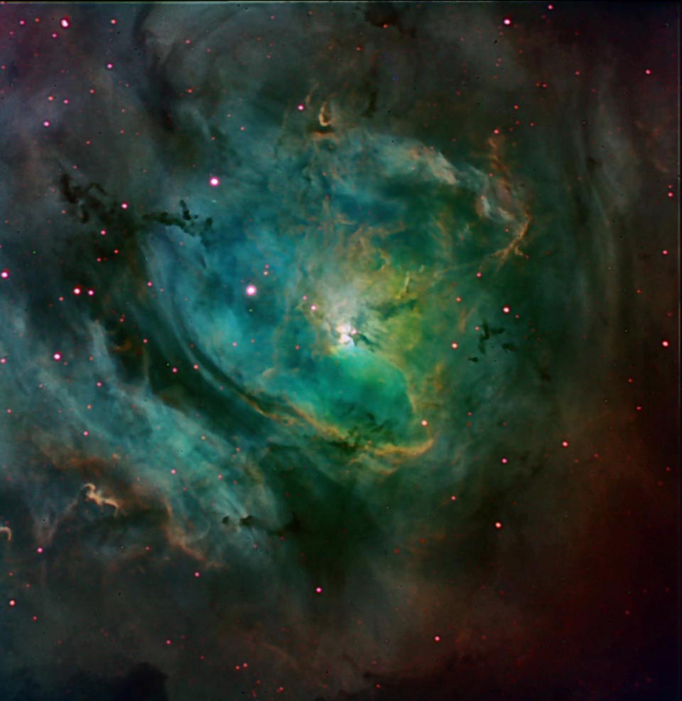APOD: 2003 September 8 – Stars and Dust of the Lagoon Nebula
