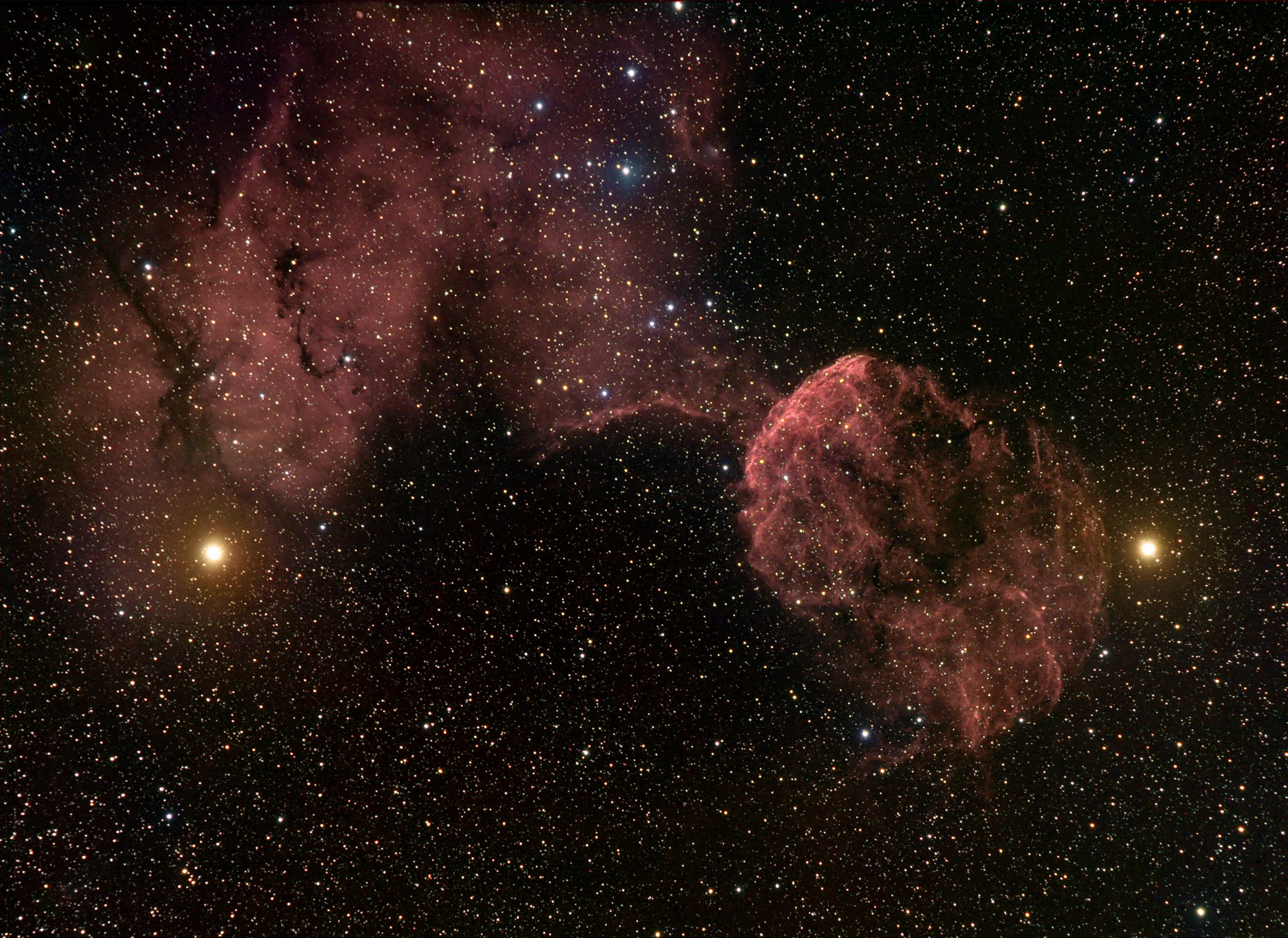 APOD: 2004 April 8 – Elusive Jellyfish Nebula