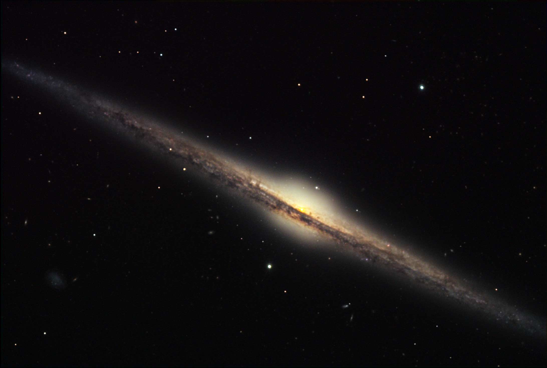 APOD: 2004 April 9 – NGC 4565: Galaxy on the Edge