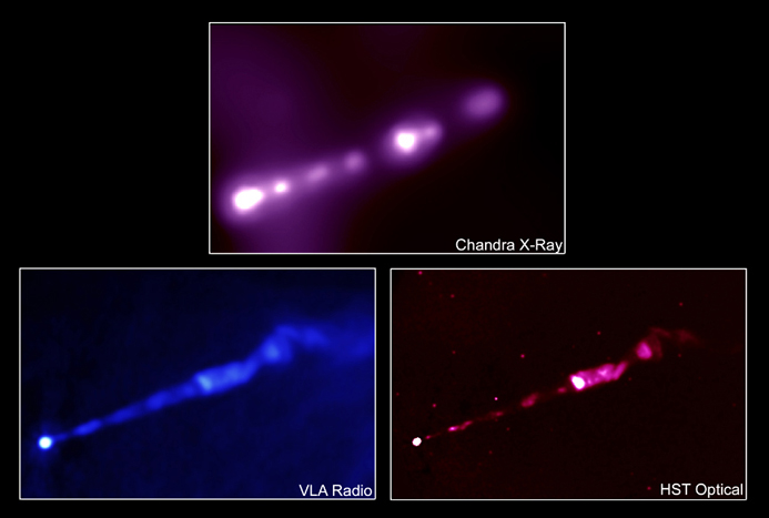APOD: 2004 December 11 – M87’s Energetic Jet