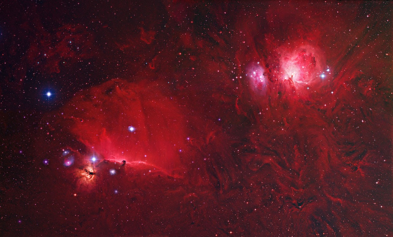 An Orion Deep Field — APOD for 2004-01-15
