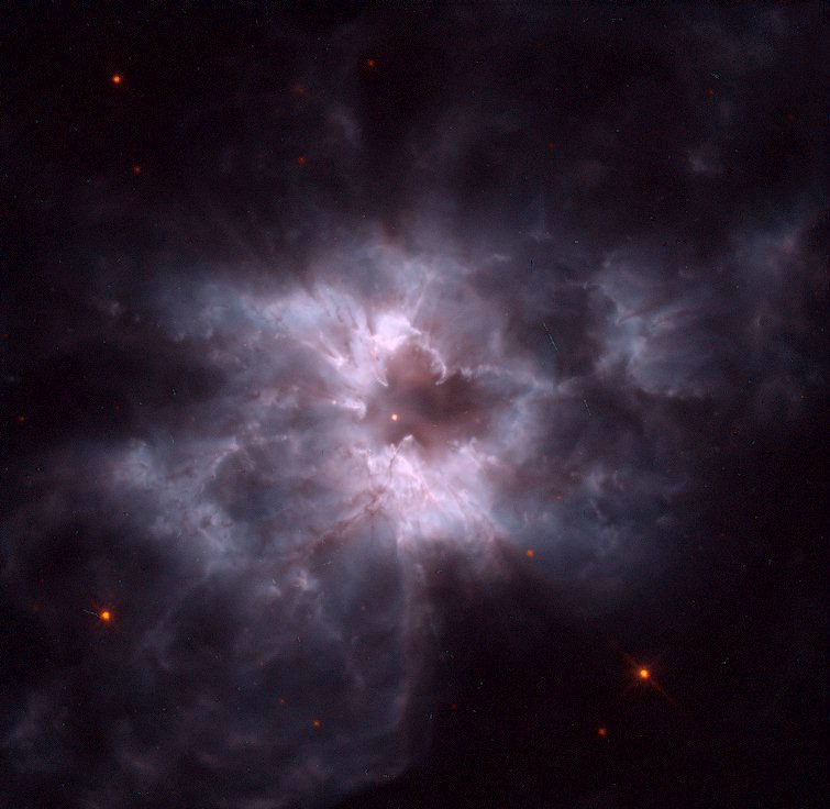 NGC 2440: Cocoon of a New White Dwarf — APOD for 2004-01-11